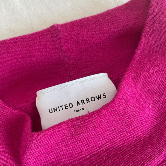 UNITED ARROWS(ユナイテッドアローズ)のユナイテッドアローズ　パフスリーブニット レディースのトップス(ニット/セーター)の商品写真