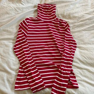 プチバトー(PETIT BATEAU)のプチバトー　タートルネックインナー(カットソー(長袖/七分))