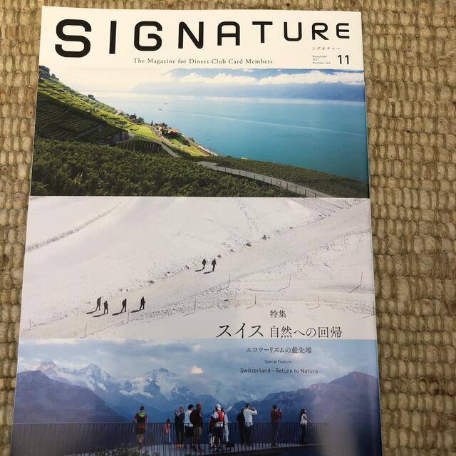 Signature エンタメ/ホビーの雑誌(ニュース/総合)の商品写真