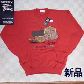 バーバリー(BURBERRY)の新品 バーバリー セーター アンゴラ10% メンズ M Burberry(ニット/セーター)