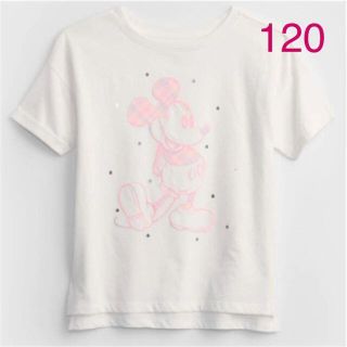 ギャップキッズ(GAP Kids)の【新品】【サイズ:120】 GAP KIDSディズニーコラボＴシャツ(Tシャツ/カットソー)