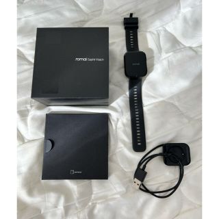 Xiaomi 70mai Saphir Watch ブラック(腕時計(デジタル))