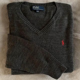 ラルフローレン(Ralph Lauren)のラルフローレン　ニット　チャコールグレー160(ニット)