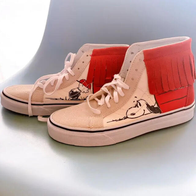 PEANUTS(ピーナッツ)のVans×Peanuts sk8-Hi スヌーピーコラボスニーカー レディースの靴/シューズ(スニーカー)の商品写真