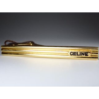 セリーヌ(celine)のセリーヌ　ゴールドライン　CELINE ネクタイピン　タイピン　タイバー【１３】(ネクタイピン)