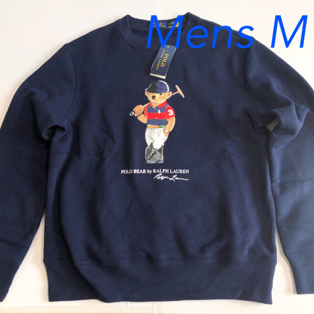 免税店直販 ラルフローレン メンズ ポロベアフリース スウェット US/M