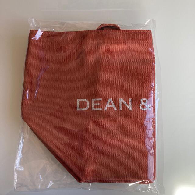 DEAN & DELUCA(ディーンアンドデルーカ)のDEAN&DELUCAトートバッグエコバッグ　テラコッタオレンジS レディースのバッグ(トートバッグ)の商品写真