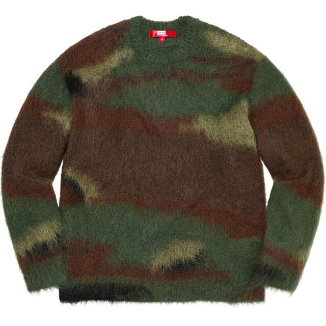 supreme JUNYA Brushed Camo Sweater