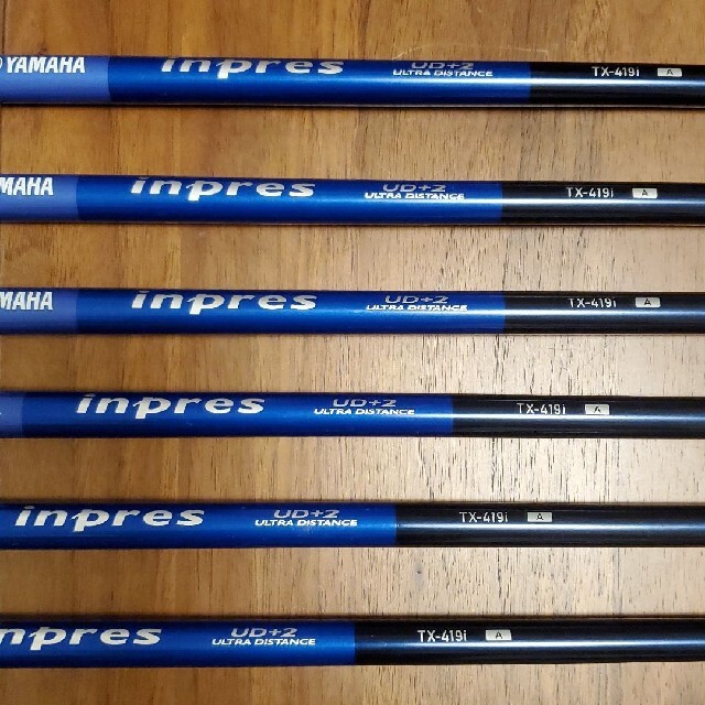 Impress(インプレス)のヤマハ インプレス UD+2 2019 レディース アイアン6本セット スポーツ/アウトドアのゴルフ(クラブ)の商品写真