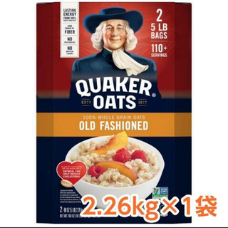 【新品】クエーカー オートミール（１袋） 2.26Kg(米/穀物)