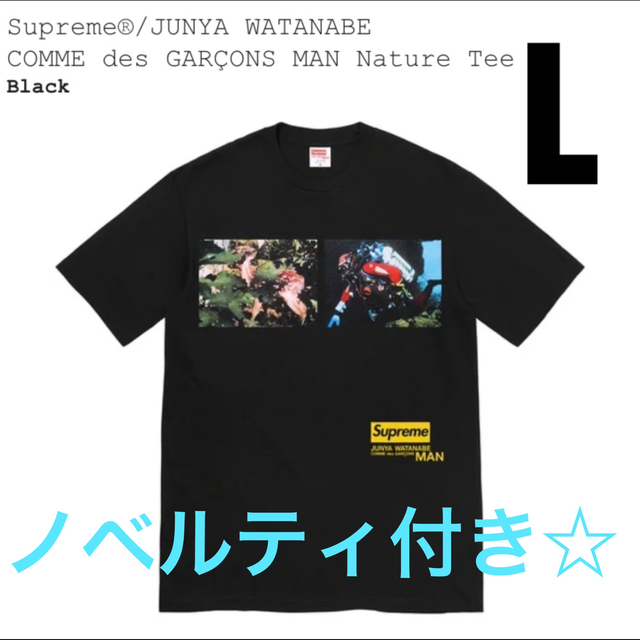 Supreme JUNYA WATANABE Nature Tee LサイズTシャツ/カットソー(半袖/袖なし)