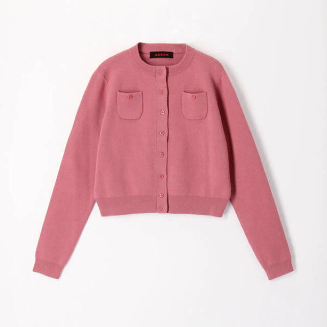 美品! CABaN コットンカシミヤクルーネックカーディガン 新しい