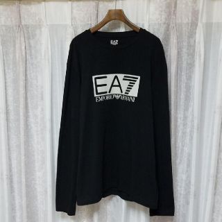 エンポリオアルマーニ(Emporio Armani)の【レア！】アルマーニ　ブラック　ロンTシャツ(Tシャツ/カットソー(半袖/袖なし))