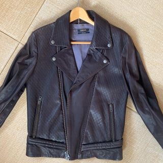 ディーゼル(DIESEL)のDIESEL BLACK GOLD リアルレザージャケット(レザージャケット)