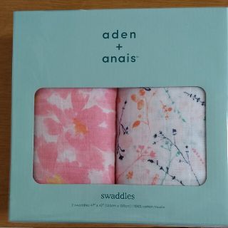 エイデンアンドアネイ(aden+anais)の【新品未使用】aden+anais スワドル(おくるみ/ブランケット)