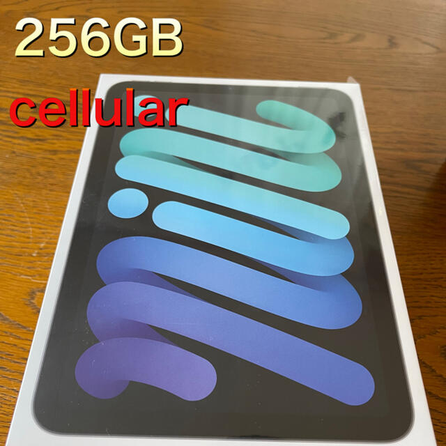 iPad mini6 cellularモデル　256GB スペースグレイタブレット