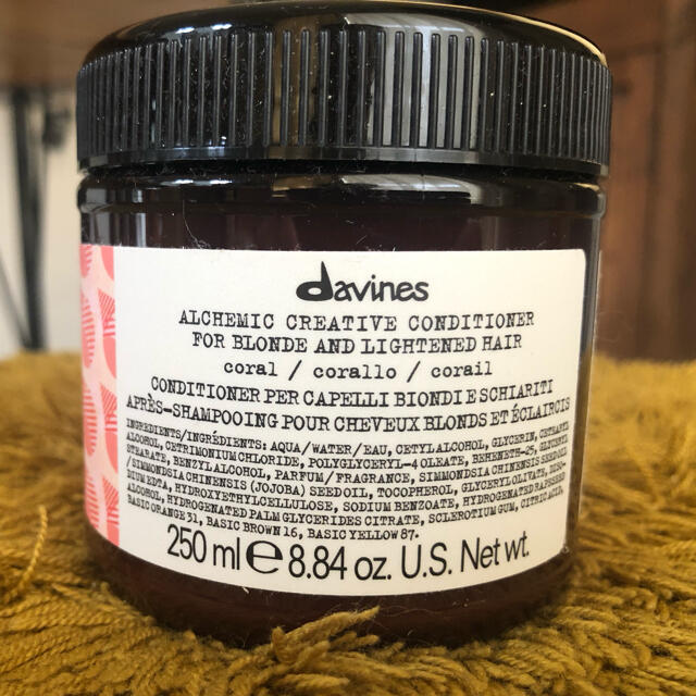 davines アルケミック コンディショナー コーラル 希少品　250ml コスメ/美容のヘアケア/スタイリング(コンディショナー/リンス)の商品写真