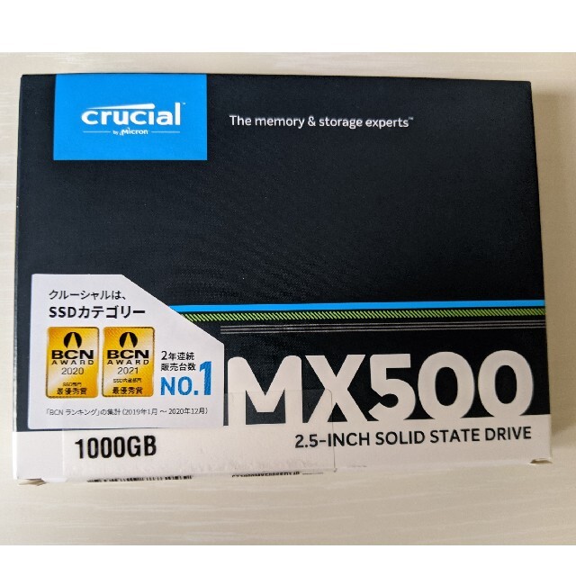 新品未開封 MX500 CT1000MX500SSD1   1000GB 1TB