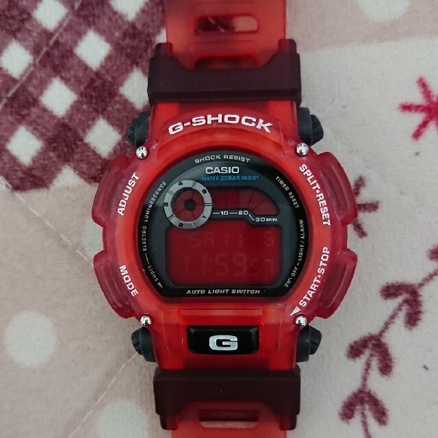 G-SHOCK(ジーショック)のG-SHOCK DW-9000 エクストリーム スケルトン カスタム 最終値下げ メンズの時計(腕時計(デジタル))の商品写真
