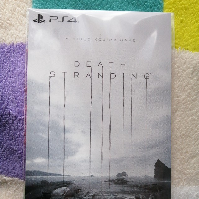 PlayStation4(プレイステーション4)の特典未使用　DEATH STRANDING（デス・ストランディング） PS4 エンタメ/ホビーのゲームソフト/ゲーム機本体(家庭用ゲームソフト)の商品写真