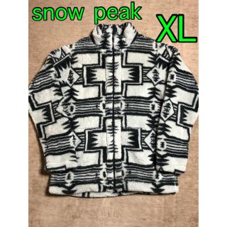 スノーピーク(Snow Peak)のXL snow peak スノーピーク フリース ネイティブ柄　L ス(ニット/セーター)