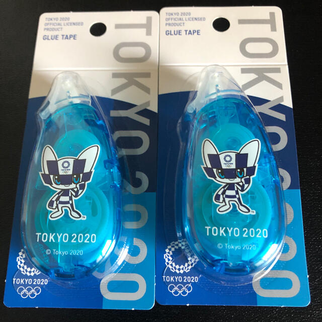 コクヨ(コクヨ)のTOKYO2020 GLUE TAPE:2セット エンタメ/ホビーのコレクション(ノベルティグッズ)の商品写真