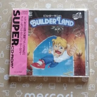 エヌイーシー(NEC)のビルダーランドBUILDER LANDPCエンジンソフト未使用　未開封(家庭用ゲームソフト)