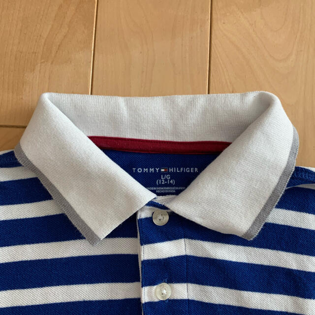 TOMMY HILFIGER(トミーヒルフィガー)のTOMMY HILFIGER  ポロシャツ150cm キッズ/ベビー/マタニティのキッズ服男の子用(90cm~)(Tシャツ/カットソー)の商品写真