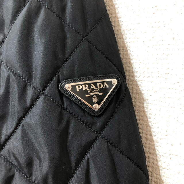 PRADA(プラダ)の【美品】PRADA プラダ ダウンジャケット 黒 メンズのジャケット/アウター(ダウンジャケット)の商品写真