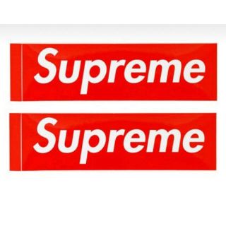 シュプリーム(Supreme)のシュプリーム ボックス ロゴ ステッカー 2枚 セット(その他)