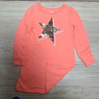 ギャップキッズ(GAP Kids)のSOLD OUT   GAP　ワンピース　キッズSサイズ(ワンピース)