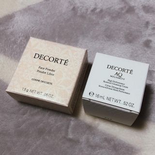 コスメデコルテ(COSME DECORTE)のコスメデコルテ フェイスパウダー クレンジングクリーム(サンプル/トライアルキット)