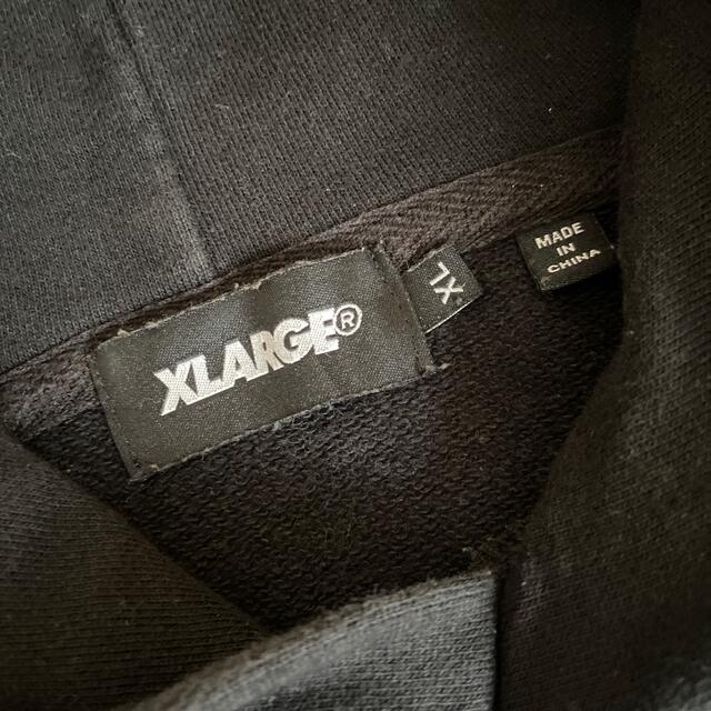 XLARGE メンズ　パーカー　ブラック　XL