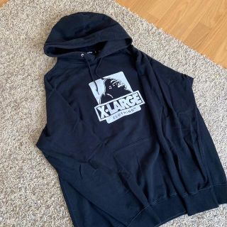 エクストララージ(XLARGE)のXLARGE メンズ　パーカー　ブラック　XL(パーカー)