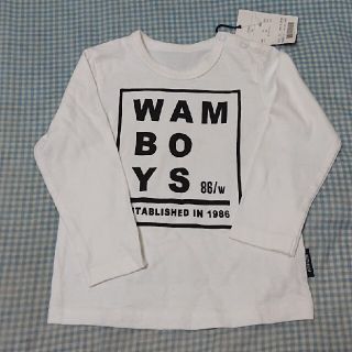 ワムワム(WAMWAM)の新品 タグ付き ワムワム WAMWAM ロンT 90(Tシャツ/カットソー)