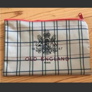 OLD ENGLAND - 新品★【OLD ENGLAND】オールドイングランド チェックメガポーチの通販 by ぽるかぽぽるか's shop