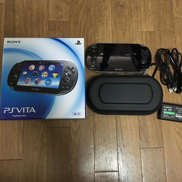 ゲームソフト/ゲーム機本体ps vita PCH-1000 wi-fiモデル