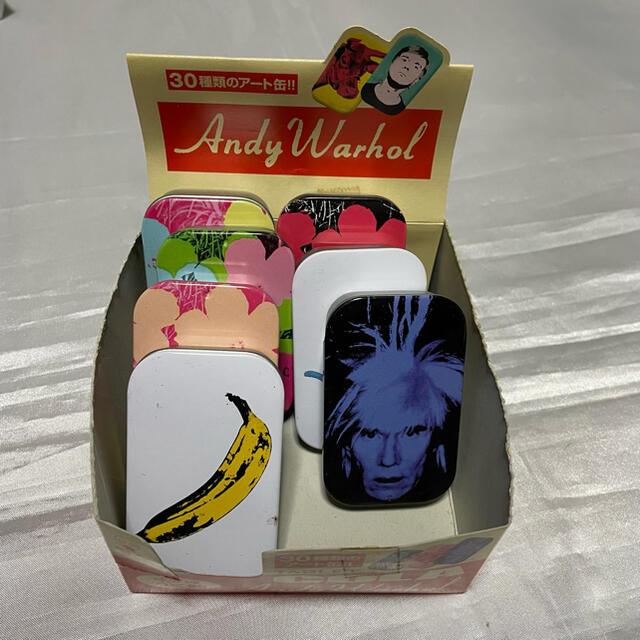 Andy Warhol(アンディウォーホル)のアンディウォホール　アート缶　味覚糖　コラボ　 エンタメ/ホビーのおもちゃ/ぬいぐるみ(キャラクターグッズ)の商品写真
