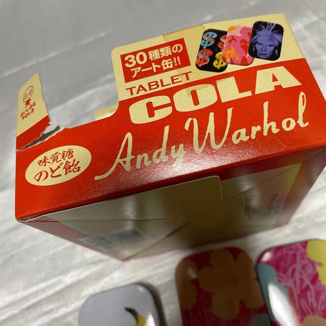 Andy Warhol(アンディウォーホル)のアンディウォホール　アート缶　味覚糖　コラボ　 エンタメ/ホビーのおもちゃ/ぬいぐるみ(キャラクターグッズ)の商品写真