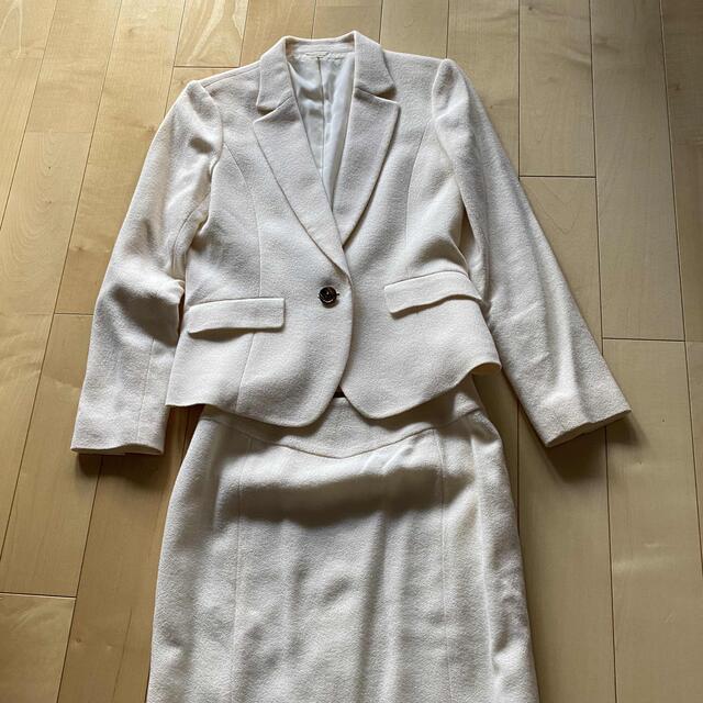 ANAYI(アナイ)のANAYI  アナイ スーツ ジャケット スカート ウール100 新品未使用品 レディースのフォーマル/ドレス(スーツ)の商品写真