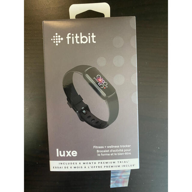 Fitbit luxe ブラック