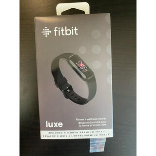 Fitbit luxe ブラック(腕時計(デジタル))