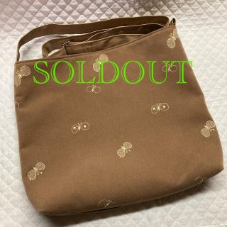 ミナペルホネン(mina perhonen)のミナペルホネン×倉敷帆布 ハンドメイド ショルダーバッグchoucho dop(バッグ)