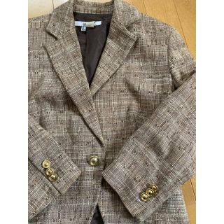 ザラ(ZARA)のツイード　ヴィンテージ　ジャケット(テーラードジャケット)