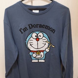 アベイル(Avail)の【新品未使用】ドラえもん/Doraemonドラえもんプリント長袖TシャツLサイズ(Tシャツ/カットソー(七分/長袖))