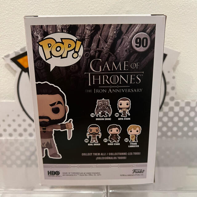 FUNKO POP! ゲームオブスローンズ　カール・ドラゴ エンタメ/ホビーのフィギュア(SF/ファンタジー/ホラー)の商品写真