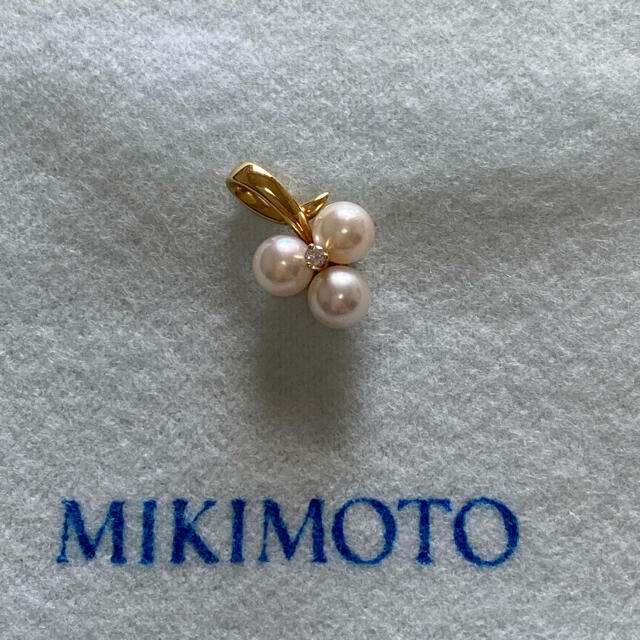 Mikimoto K18YG ペンダントヘッド