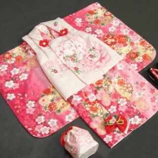 七五三　着物　新品同様(和服/着物)