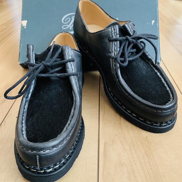 レア！パラブーツ　ミカエル　ポニーブラックUK5 希少　paraboot  新品