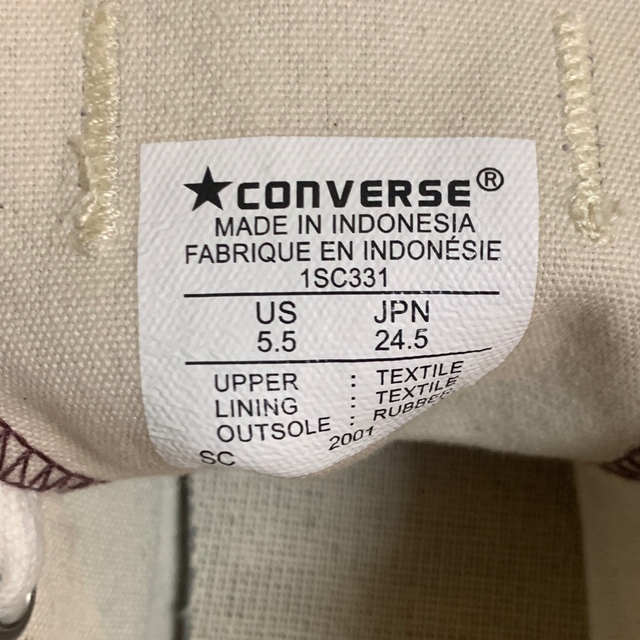 CONVERSE レディースの靴/シューズ(スニーカー)の商品写真